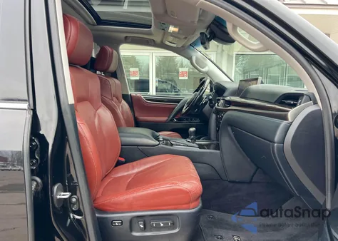 2016 Lexus Lx 570 z USA, uszkodzony, nr VIN JTJHY7AX5G4202512